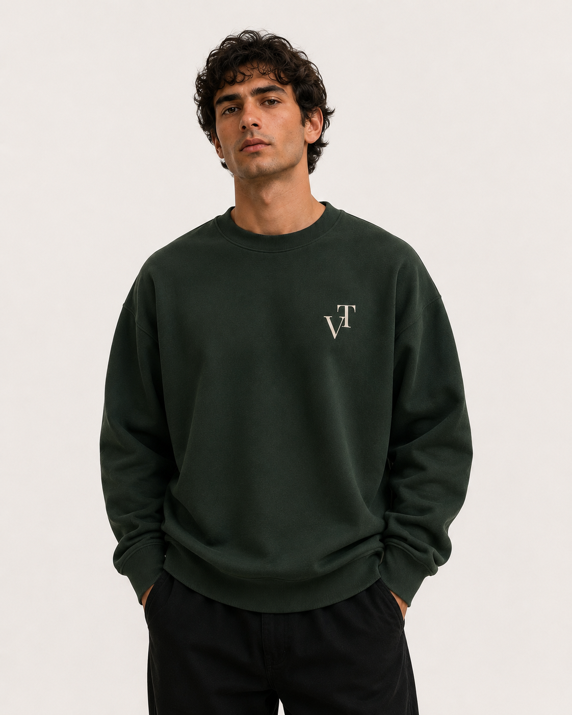 Le Crewneck - Green