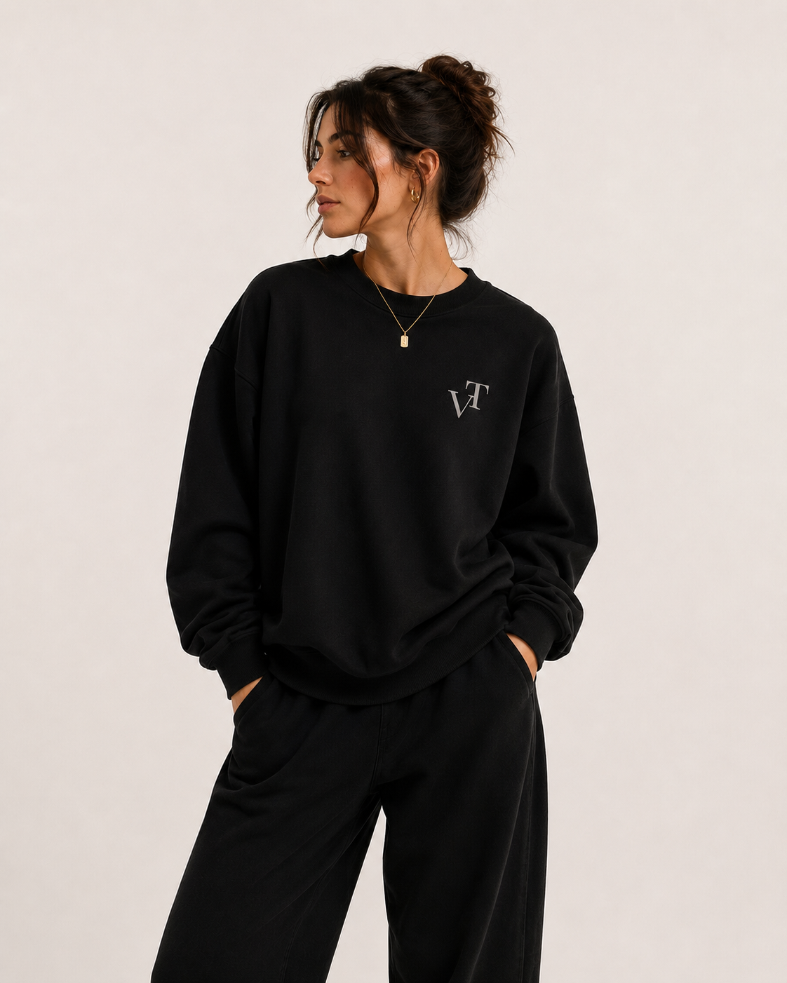 Le Crewneck - Black